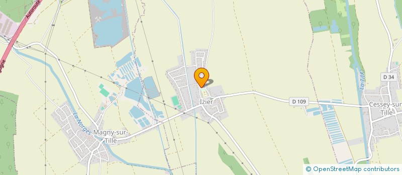 localisation de l'entreprise LE VARIN  IZIER