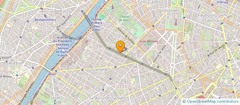 localisation de l'entreprise LE VATEL à PARIS