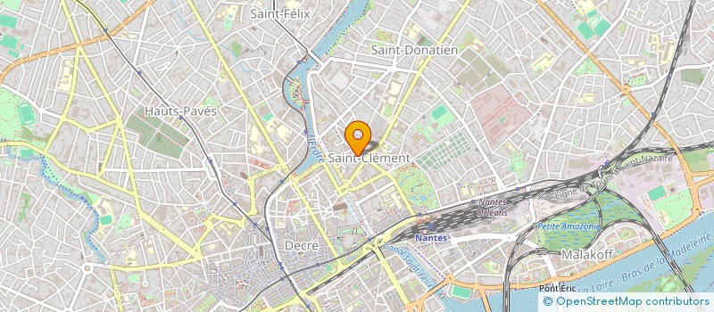 localisation de l'entreprise LE VAUBAN à NANTES