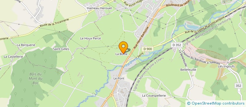 localisation de l'entreprise LE VAUBAN ST VAAST à CHERBOURG-EN-COTENTIN