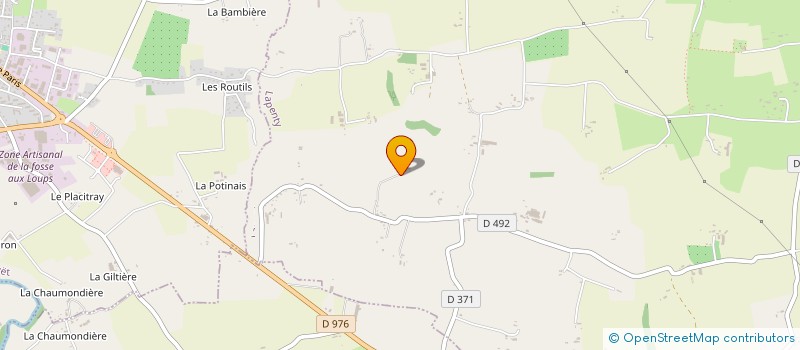 localisation de l'entreprise LE VAUBERTIN  LAPENTY