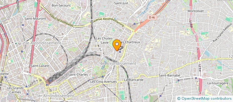 localisation de l'entreprise LE VAUCLIN à MARSEILLE