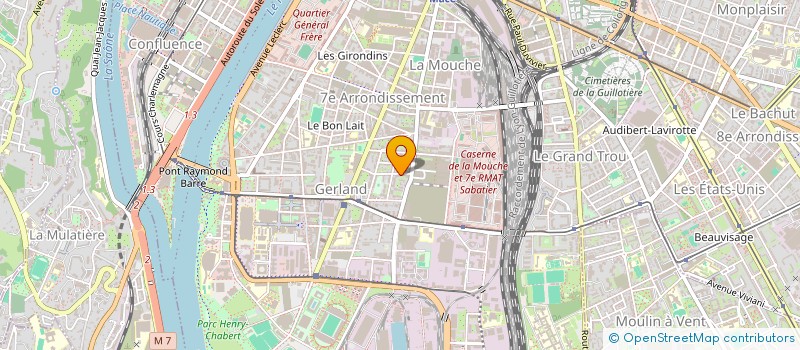 localisation de l'entreprise LE VAULT  LYON