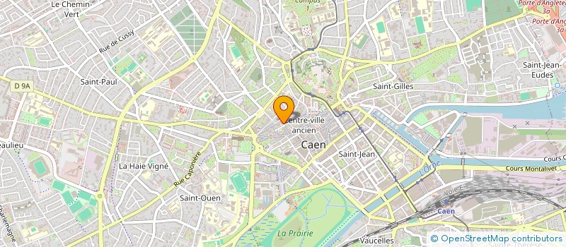 localisation de l'entreprise LE VAUQUELIN à CAEN