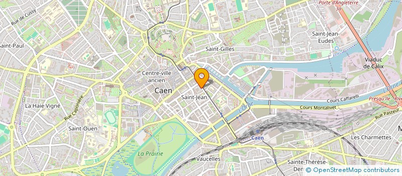 localisation de l'entreprise LE VAUSSIEUX à CAEN