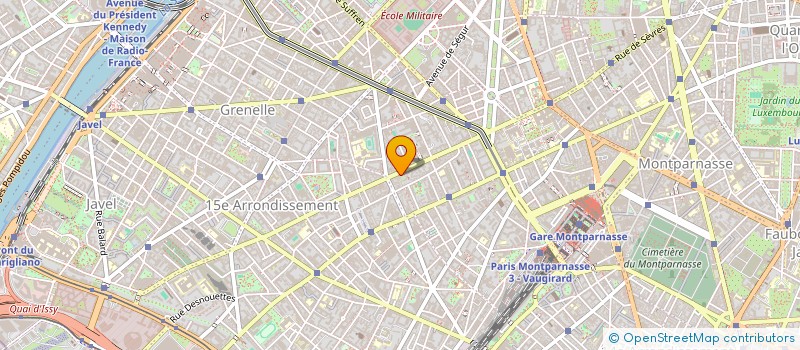 localisation de l'entreprise LE VEEL LESLIE BAUDIN CYRIL  PARIS