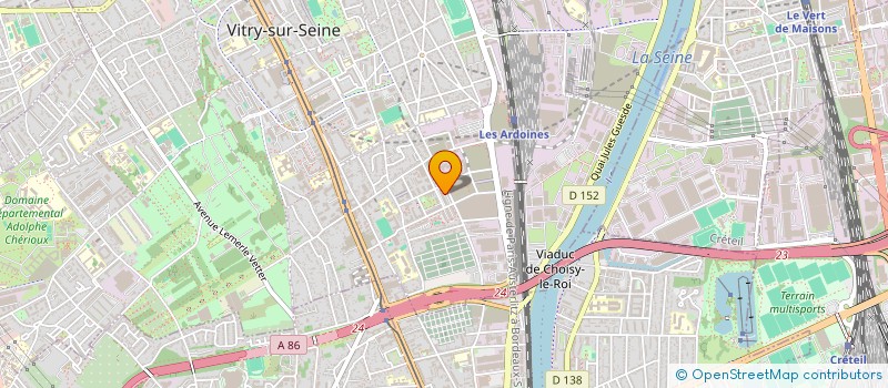 localisation de l'entreprise LE VELANDAIS  VITRY-SUR-SEINE