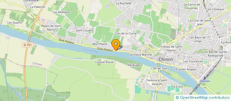 localisation de l'entreprise LE VELEDA  SAINT-PALAIS-SUR-MER