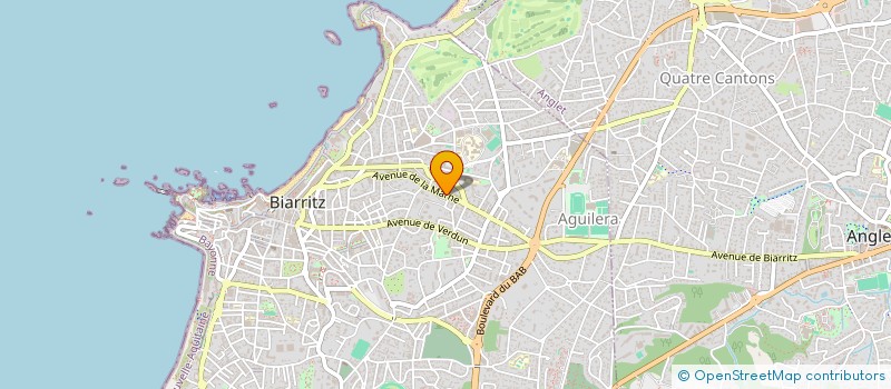 localisation de l'entreprise LE VELO DE MONTAGNE  BIARRITZ