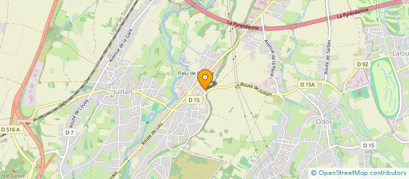 localisation de l'entreprise LE VEME ELEMENT  JUILLAN