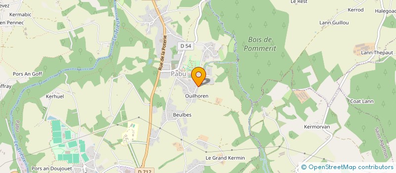 localisation de l'entreprise LE VEN ELECTRICITE  PABU