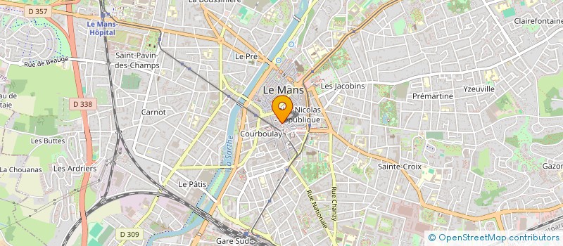 localisation de l'entreprise LE VENEZIA à SAINT-GEORGES-DU-BOIS