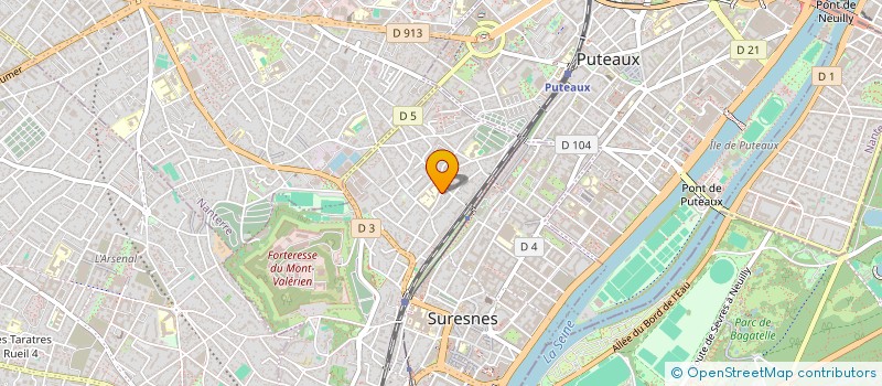 localisation de l'entreprise LE VENITIEN TRAITEUR à SURESNES