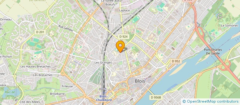 localisation de l'entreprise LE VENT à BLOIS