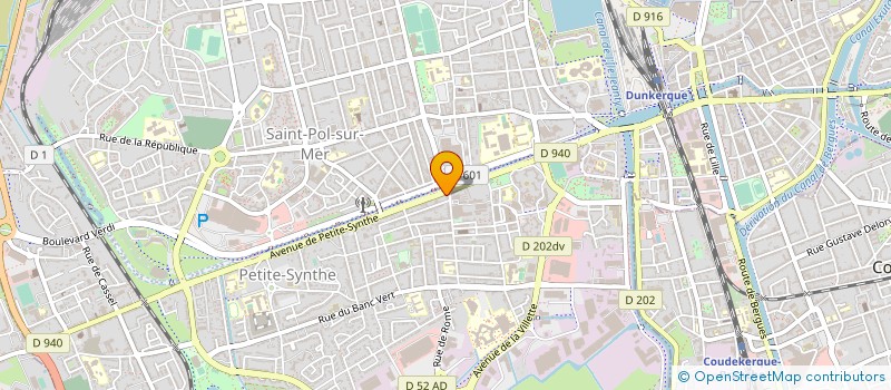 localisation de l'entreprise LE VENT D'ANGE à GRAVELINES