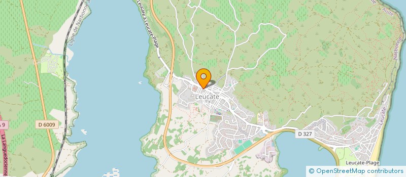 localisation de l'entreprise LE VENT DANS LES PAGES  LEUCATE