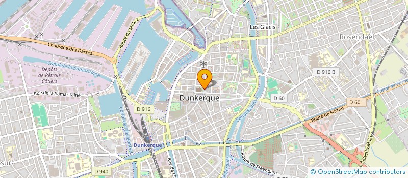 localisation de l'entreprise LE VENT DES THES à DUNKERQUE