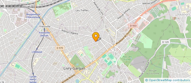 localisation de l'entreprise LE VENT DU LARGE à LIVRY-GARGAN