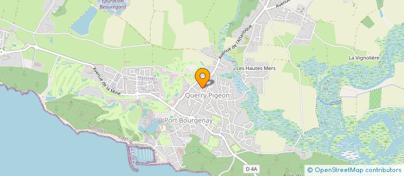 localisation de l'entreprise LE VENT EN POUPE  TALMONT-SAINT-HILAIRE