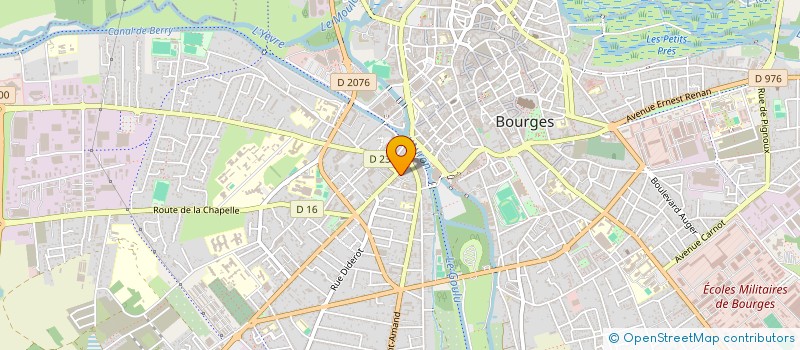 localisation de l'entreprise LE VENTILO  BOURGES