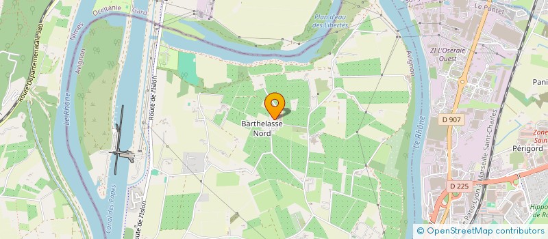 localisation de l'entreprise LE VENTOUX  AVIGNON