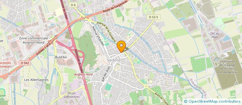 localisation de l'entreprise LE VENTOUX GESTION à PALAVAS-LES-FLOTS