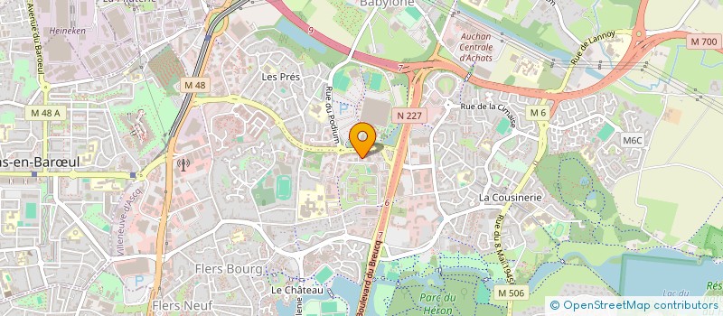 localisation de l'entreprise LE VENTURON à VILLENEUVE-D'ASCQ