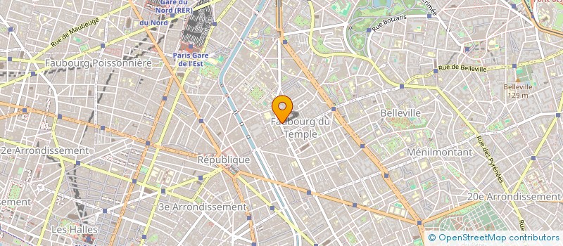 localisation de l'entreprise LE VERCORS  PARIS