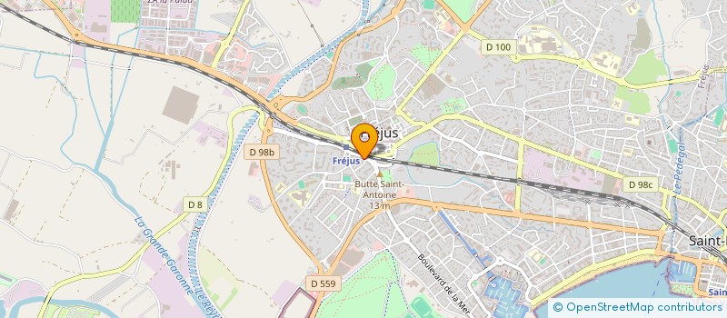 localisation de l'entreprise LE VERDI à FREJUS