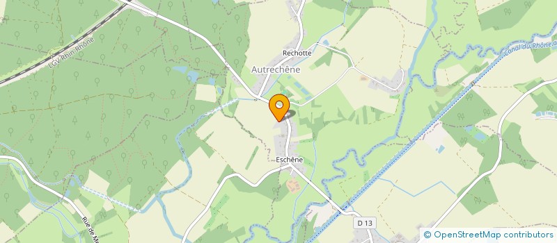 localisation de l'entreprise LE VERDOT 2 à AUTRECHENE
