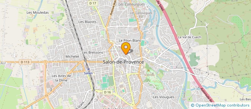 localisation de l'entreprise LE VERDUN  SALON-DE-PROVENCE