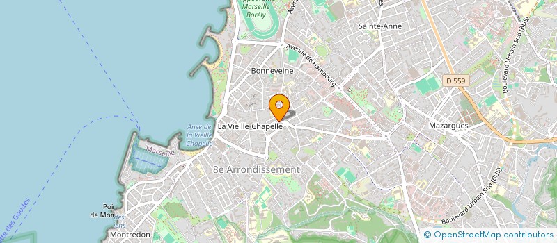localisation de l'entreprise LE VERGER à MARSEILLE