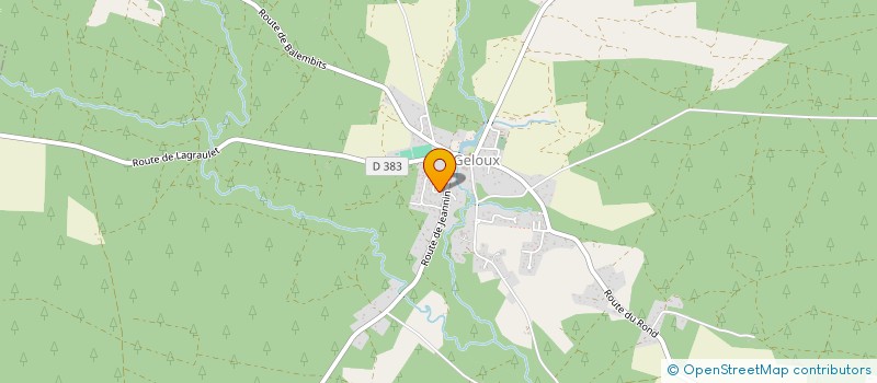 localisation de l'entreprise LE VERGER  UCHACQ-ET-PARENTIS