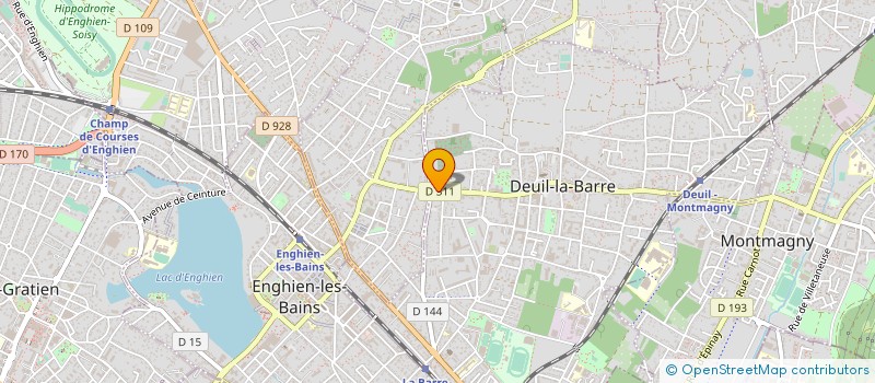 localisation de l'entreprise LE VERGER CAUCHOIX à DEUIL-LA-BARRE