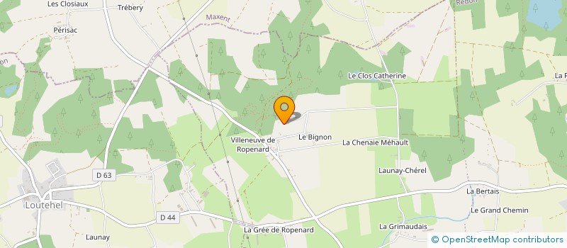 localisation de l'entreprise LE VERGER D'AVALLON  VAL D'ANAST