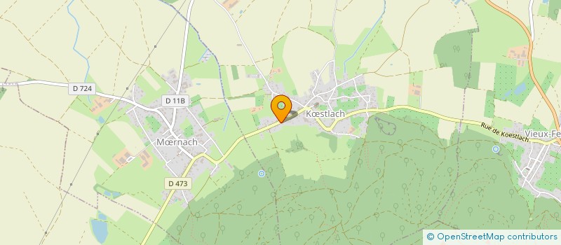 localisation de l'entreprise LE VERGER DE BEA ET ROLI  DURLINSDORF