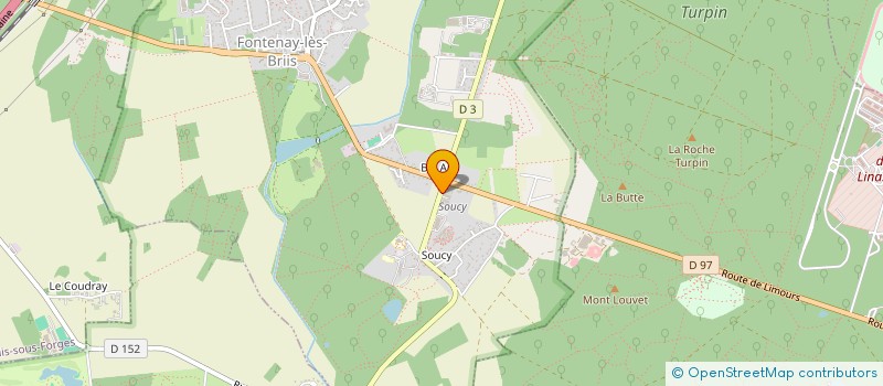 localisation de l'entreprise LE VERGER DE BEL AIR à FONTENAY-LES-BRIIS