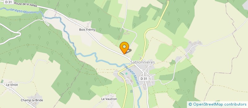 localisation de l'entreprise LE VERGER DE CHAMPLION  LA TRETOIRE