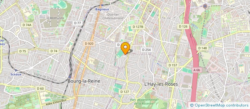 localisation de l'entreprise LE VERGER DE FRESNES  CACHAN