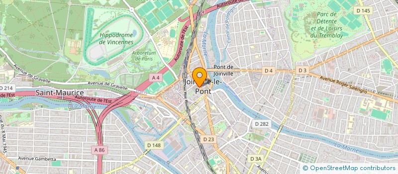 localisation de l'entreprise LE VERGER DE JOINVILLE à JOINVILLE-LE-PONT