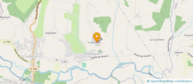 localisation de l'entreprise LE VERGER DE L ECUREUIL à SAINT-SULPICE-DE-ROUMAGNAC