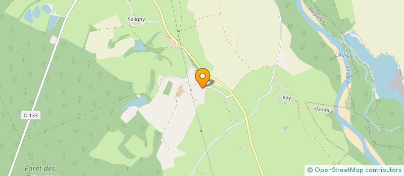 localisation de l'entreprise LE VERGER DE LA MAISON BLANCHE  BAGNEUX