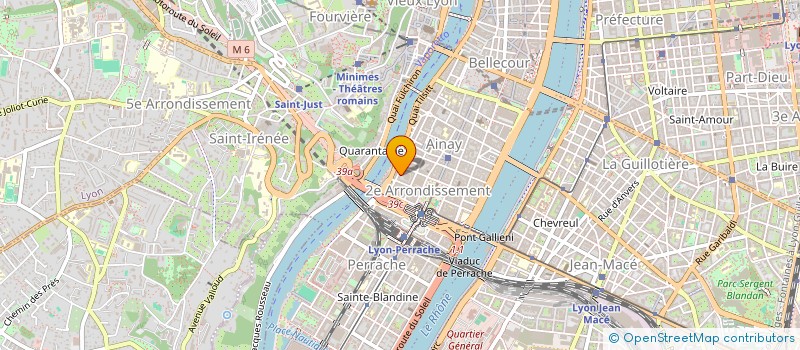 localisation de l'entreprise LE VERGER DE PAPY  LYON