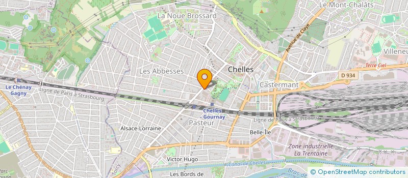 localisation de l'entreprise LE VERGER DE TIZI à CHELLES