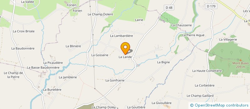 localisation de l'entreprise LE VERGER DES PERCHETTES à CUVES