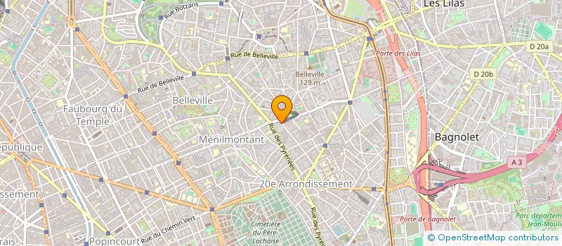 localisation de l'entreprise LE VERGER DU NIL  PARIS