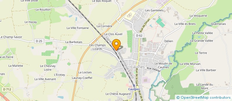 localisation de l'entreprise LE VERGER DU SOLEIL  GUENROC