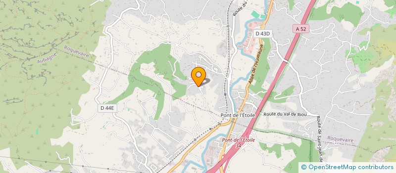 localisation de l'entreprise LE VERGER PAGAN  ROQUEVAIRE