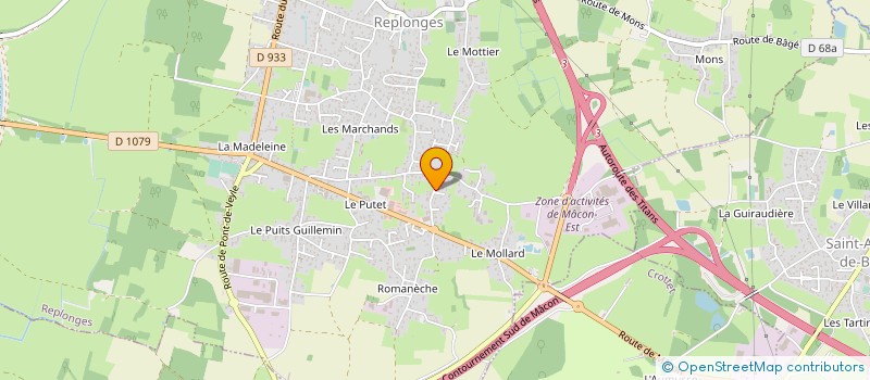 localisation de l'entreprise LE VERITABLE à REPLONGES