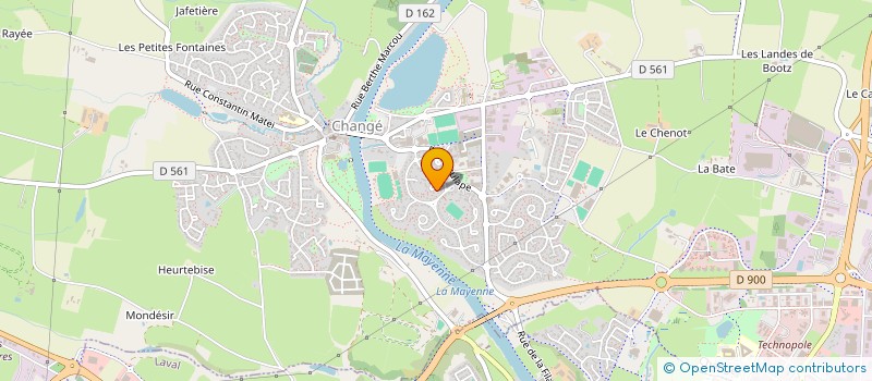 localisation de l'entreprise LE VERMENTINO  CHANGE